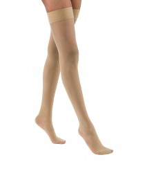 JOBST® ULTRASHEER THIGH 15-20 CLOSED TOE DOT NATURAL LG